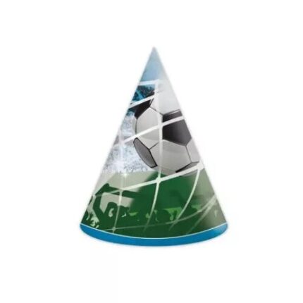 Set 6 coifuri, pentru petrecere, model fotbal