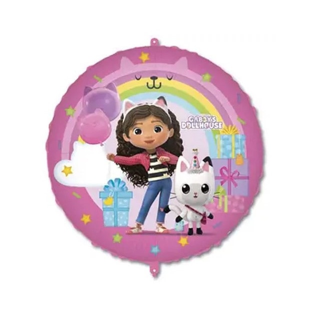 Balon Gabby's Dollhouse 46 cm Mov