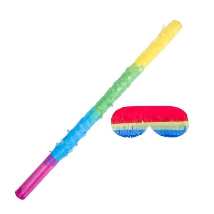 Set masca si bat Lumi LUXURY® pinata pentru joc distractiv, 50 cm