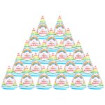 Set 20 coifuri petrecere copii pentru aniversari, Minetgnon®, 3D, 15cm, Verde/Albastru