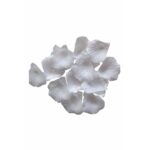 Set petale trandafiri artificiale 100 bucati, Alb