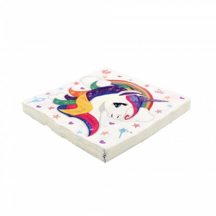 Servetele party 16 buc. 33cm Unicorn