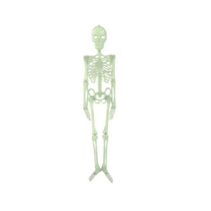 Schelet Decorativ pentru petrecerea de Halloween "Glow in the Dark", Boutique Store ®, 90 cm