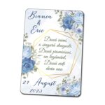 Set 10 bucati, Marturie nunta magnetica, Save the date, citat V8