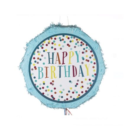 Pinata Party Blue, La multi ani, Dimensiuni 44x11cm