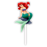 Topper tort UV Mica sirena, Ariel, Inedit Print, MDF, TC985, 10 cm