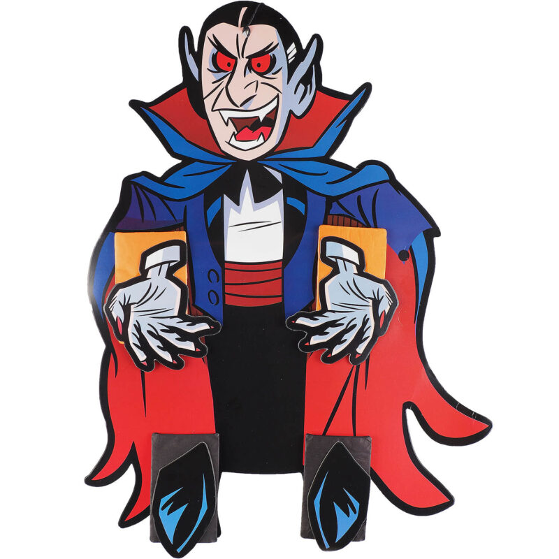 Decoratiune Eventy pentru Halloween, vampir cu maini si picioare extensibile, 40/80 cm