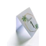 Set numere de masa M8, Carton, Multicolor, 10x15 cm, 20 buc