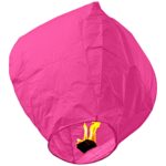 Lampion zburator, Flippy, hartie biodegradabila, Magenta