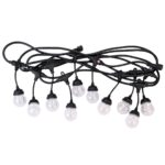 Ghirlanda luminoasa, solara, decorativa, interconectabila, Naimeed D6100, 5m, 10 Becuri LED, Lumina Multicolor