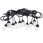 Ghirlanda luminoasa, decorativa, interconectabila, Naimeed D6085, 5m, 10 Becuri LED, Lumina Alb Cald