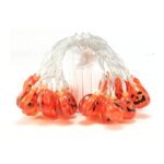Ghirlanda decorativa Halloween, LED, 150cm, Portocaliu/Negru