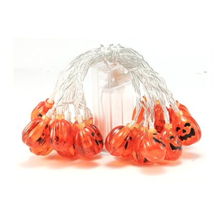 Ghirlanda decorativa Halloween, LED, 150cm, Portocaliu/Negru