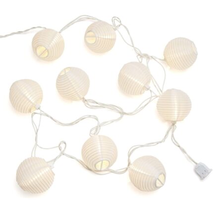 Set lumina cu lanterne pentru agatat, multicolor, decor gradina, 10/20 buc, alimentare cu baterii