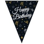 Banner Stegulete Petrecere print Happy Birthday, 250 cm, HB7734, Multicolor