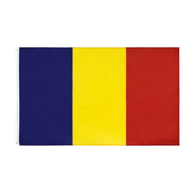 Steagul Romaniei, Sunmostar, Poliester, 90x150cm, Rosu/Galben/Albastru