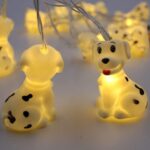 Ghirlanda luminoasa decorativa, 1.8m, 10 LED-uri, pentru camera copii, petrecere, multicolor, PVC