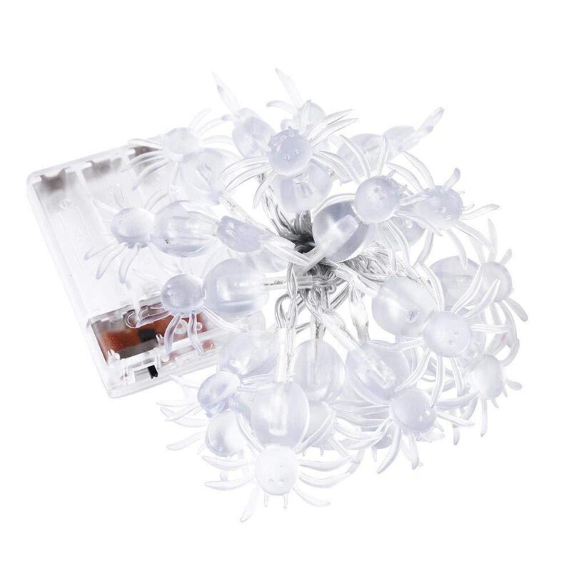 String de lumina pentru Halloween, in aer liber, alimentat cu baterie, 11,8 ft/3 m, 20 LED-uri cu telecomanda pentru Home Park, style1