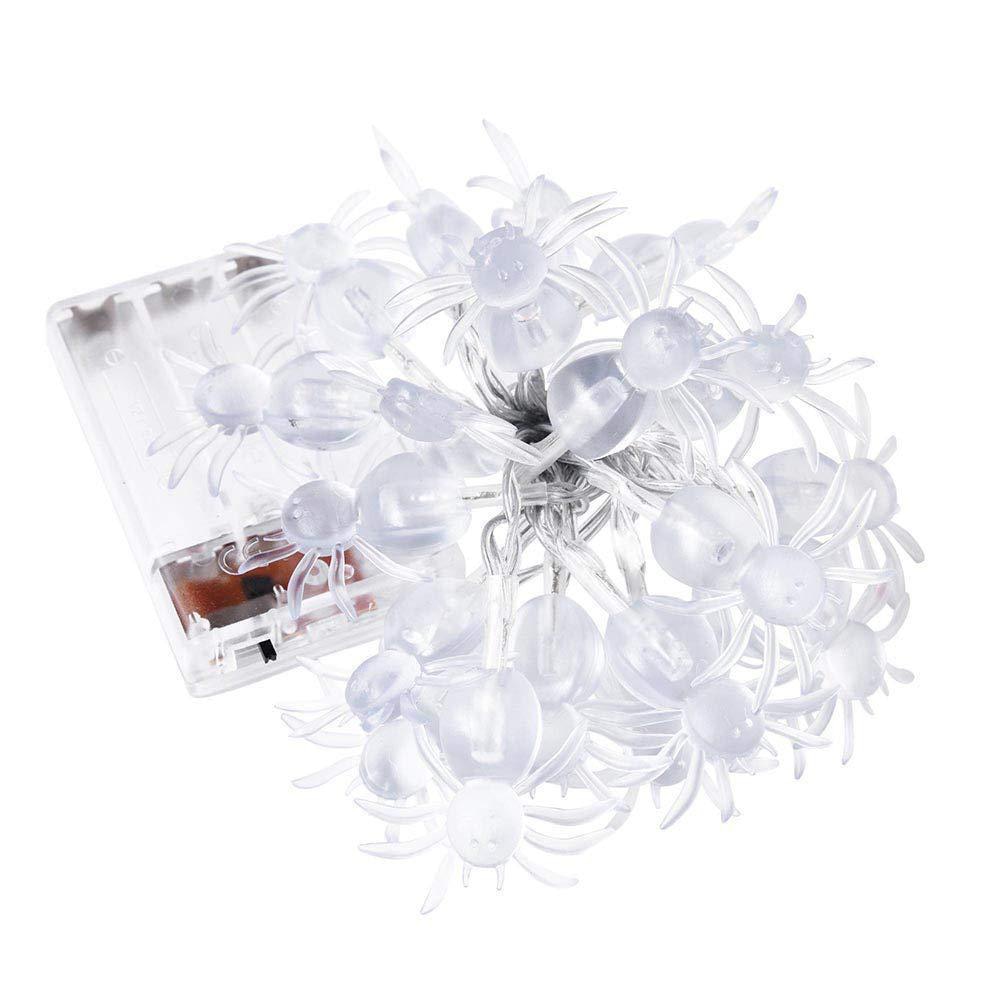 res_6eaee7c698981fbf314e80344c36cfc3 String de lumina pentru Halloween, in aer liber, alimentat cu baterie, 11,8 ft/3 m, 20 LED-uri cu telecomanda pentru Home Park, style1