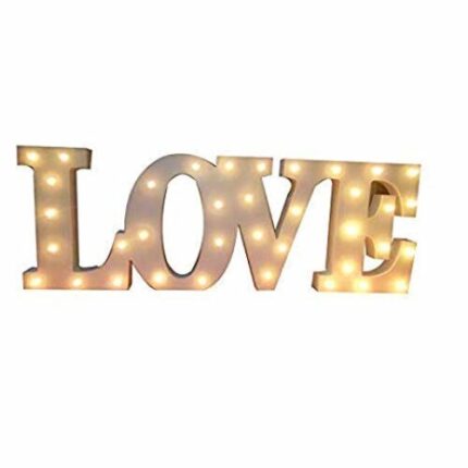 Cuvant Luminos Love, Litere luminoase pe comanda Love, 80 cm