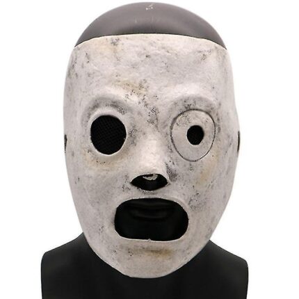 Masca Slipknot Corey Taylor, Tovbmup, Halloween, Alb