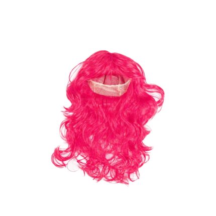 Peruca lunga, creata, pink, Vivo