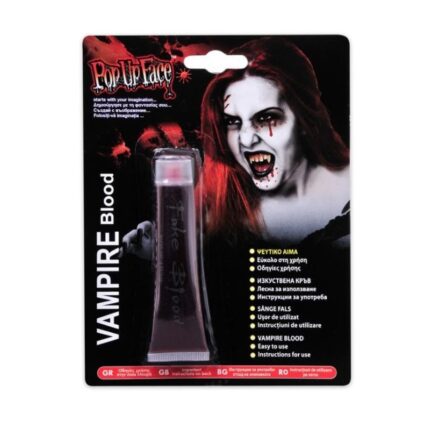 Sange rosu fals pentru machiaj deghizare de Halloween