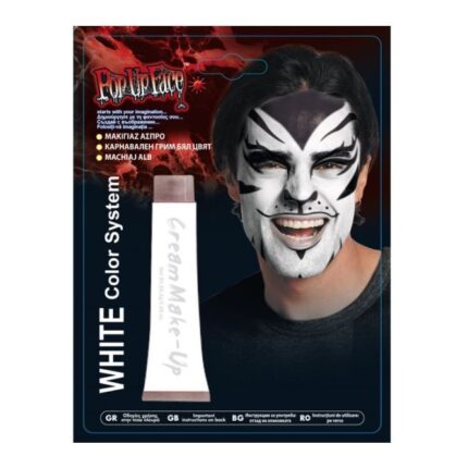 Vopsea neagra pentru machiaj fata si corp, deghizare horror Halloween