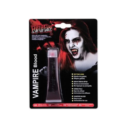 Sange rosu fals lichid , deghizare de Halloween, 26 ml