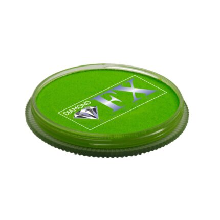 Vopsea pentru fata sau corp, Diamond FX Verde Deschis Mat, 30 g