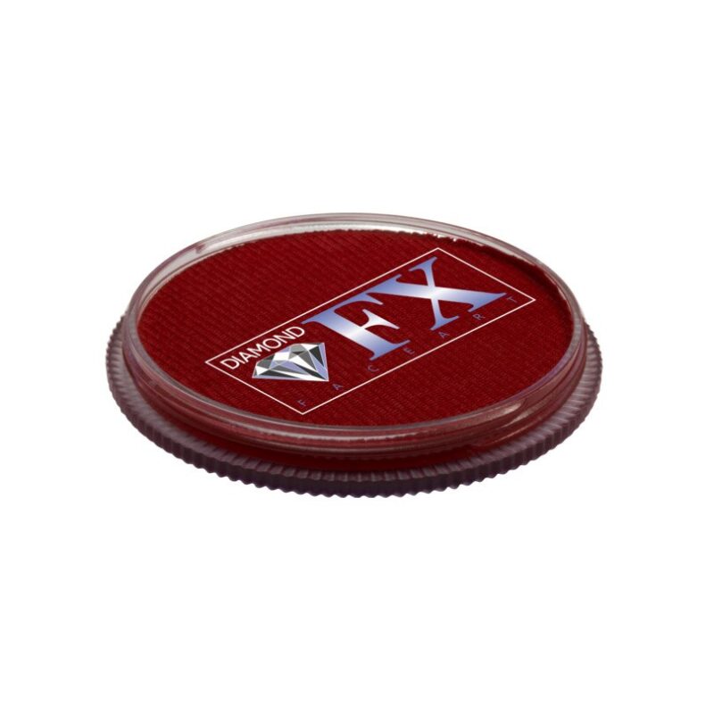 Vopsea pentru fata sau corp, Diamond FX Rosu Mat, 30 g