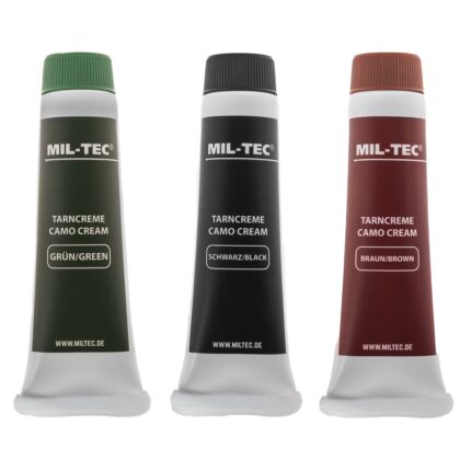 Set 3 vopsele, Mil-Tec, Verde/Negru/Maro, 30 ml