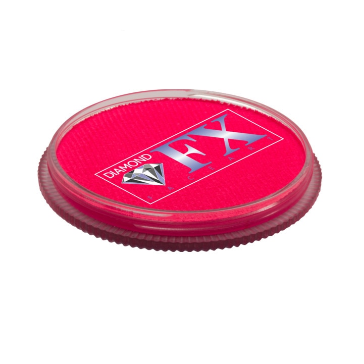 Vopsea pentru machiaj prostetic si efecte speciale, Diamond FX roz neon, 30 g