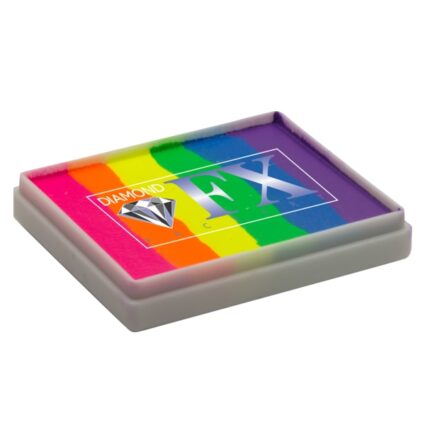 Vopsea pentru machiaj prostetic si efecte speciale, Diamond FX Splitcake Nopti neon, 50 g