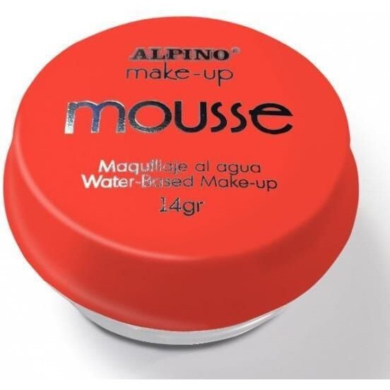 Vopsea pentru fata si corp, Alpino, 14g, Rosu