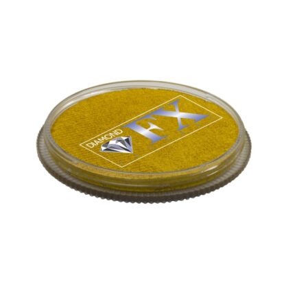 Vopsea pentru fata sau corp, Diamond FX Auriu Metalic, 30 g