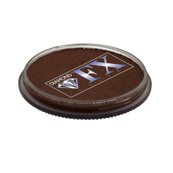 Vopsea pentru fata sau corp, Diamond FX Maro Mat, 30 g