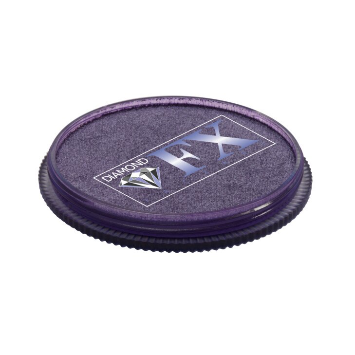 Vopsea pentru fata sau corp, Diamond FX Mov Metalic, 30 g