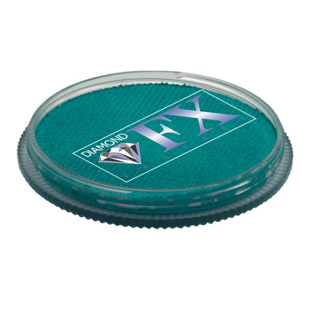 Vopsea pentru fata sau corp, Diamond FX Verde Marin Mat, 30 g