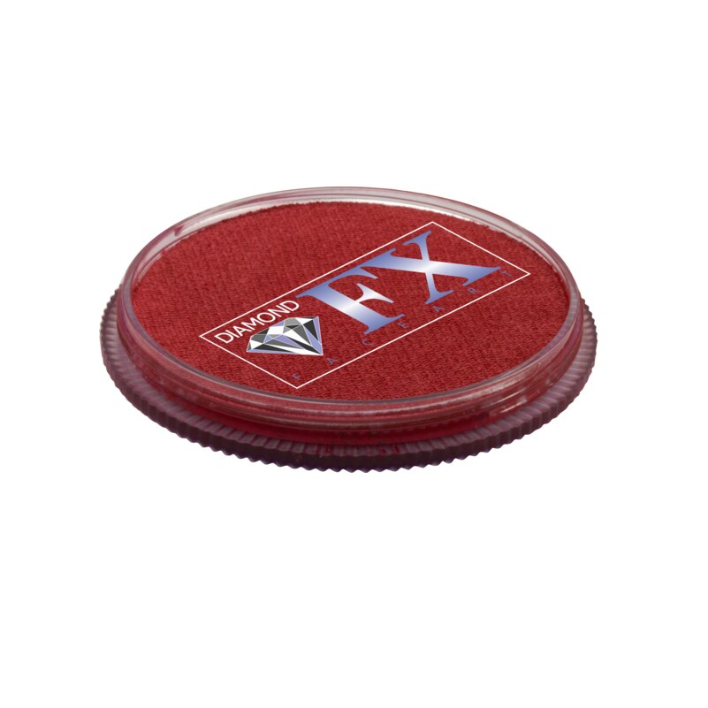 Vopsea pentru fata sau corp, Diamond FX Rosu Metalic