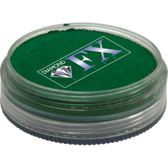 Vopsea pentru fata sau corp, Diamond FX Verde Mat, 45 g