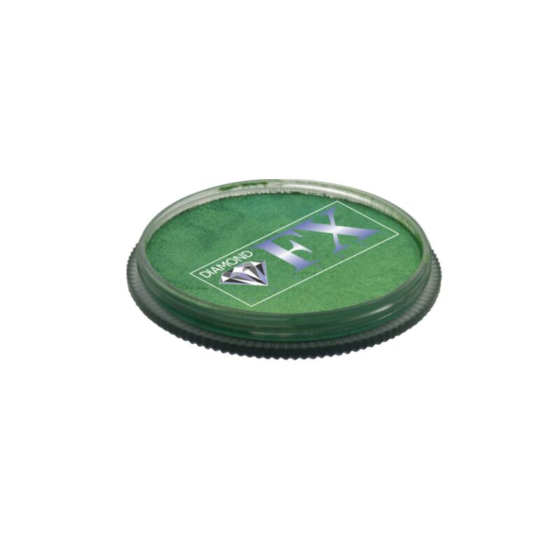 Vopsea pentru fata sau corp, Diamond FX Verde Scarabeu Metalic