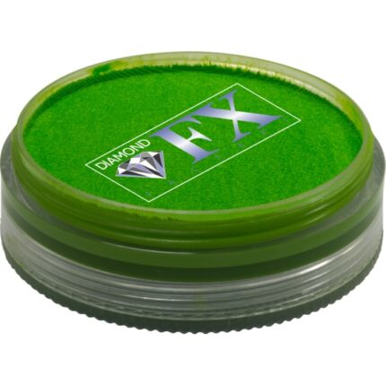 Vopsea pentru fata sau corp, Diamond FX Verde Deschis Mat, 45 g