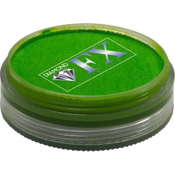 Vopsea pentru fata sau corp, Diamond FX Verde Deschis Mat, 45 g