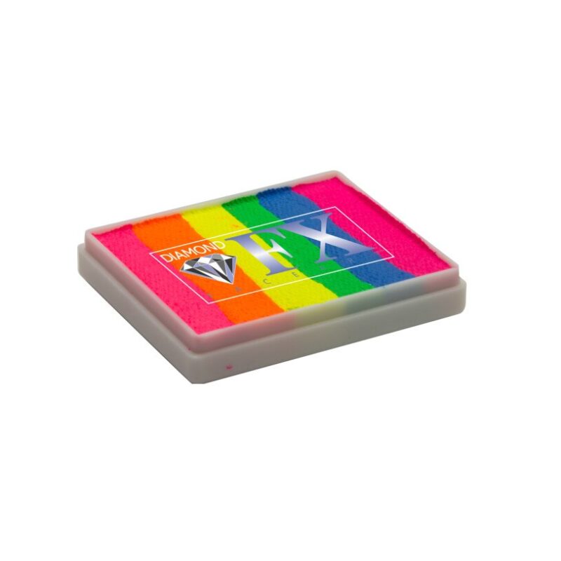 Vopsea pentru machiaj prostetic si efecte speciale, Diamond FX Splitcake Stropi de culoare, 50 g