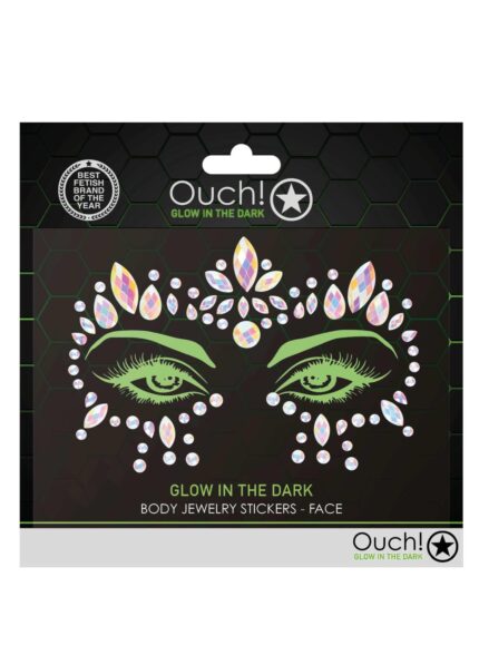 Set de autocolante bijuterii corporale, Boss of Toys, fosforescente, 19x0.5x18cm