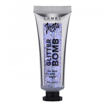 Gel cu sclipici, Glitter Bomb, Lamel, Pentru fata si corp, Nr. 401, 20ml