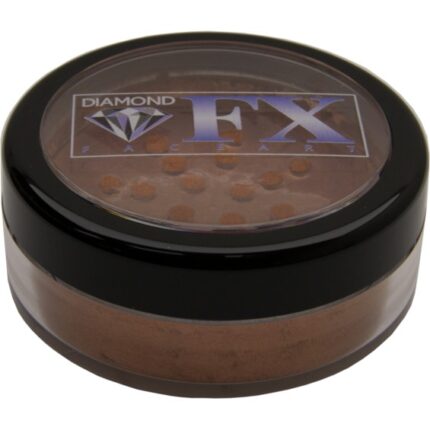 Pudra stralucitoare pentru fata sau corp caramizie Diamond FX, 5 g