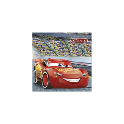 Set 20 servetele Cars, multicolor