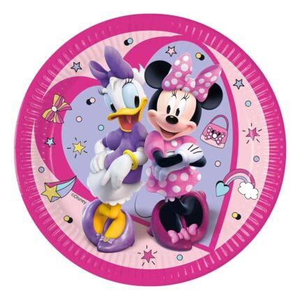Set 8 Farfurii Petrecere 23cm Disney Minnie Junior, 93830